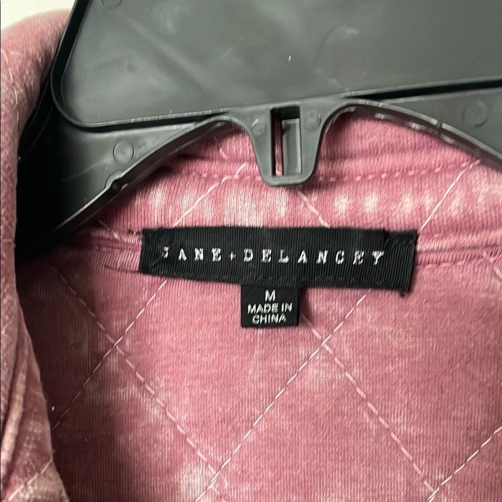 Jane & Delancey Pink Quilted Jacket Women’s Medium - Picture 4 of 7